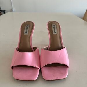 Steve Madden pink mule pumps. Size 8.5